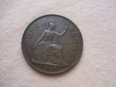 JN. One penny 1938 Marea Britanie foto