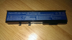 Baterie laptop Acer BTP-ARJ1 11.1 V 5200 mAh Acer TravelMate 2420 netestata foto