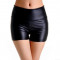 Pantaloni scurti skinny hot pants piele ecologica