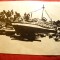 Pictura-Tus -Vapor pasageri in port ,nesemnat , dim.= 26,5x19,5 cm