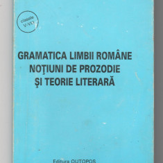 (C6482) LIVIU CIUPERCA - GRAMATICA LIMBII ROMANE. PROZODIE SI TEORIE LITERARA