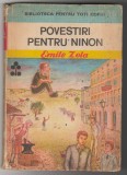 (C6494) EMILE ZOLA - POVESTIRI PENTRU NINON, PLANSE COLOR DE MOCANU NICOLAE