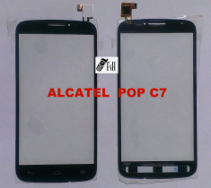 TOUCH SCREEN geam sticla touchscreen Ecran Alcatel One Touch Pop C7 foto