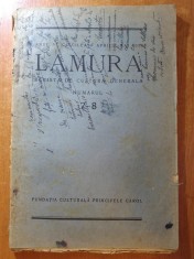 revista lamura aprilie-mai 1924-articol ion agarbiceanu