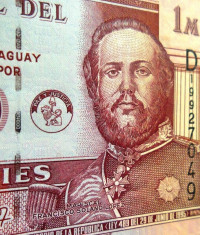 Bancnota 1000 Guaranies - PARAGUAY, 2005 * Cod 768 B ---- UNC foto