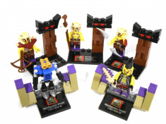 Set minifigurine tip LEGO Ninjago Zugu Eyezor Sleven Kapau Robot Auto foto