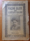 revista &quot;pagini alese din scriitorii romani&quot; mai 1924