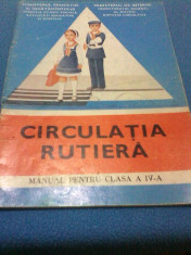 CIRCULATIA RUTIERA MANUAL CLASA IV foto