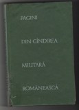 (C6492) PAGINI DIN GANDIREA MILITARA ROMANEASCA