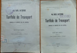 Galatii si tarifele de transport , Galati , 1906