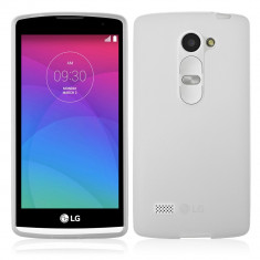 HUSA LG LEON SUBTIRE SLIM FIT 0.3MM SILICON GEL TPU TRANSPARENTA NOUA foto