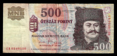 500 forint 2008- UNGARIA foto