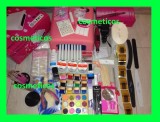 Kit unghii false gel set manichiura -freza,lampa,geluri colorate,tipsuri - BEST