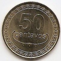 Timorul de Est (Timor) 50 Centavos 2013 - 25 mm, KM-5 aUNC foto