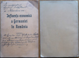 Cumpara ieftin Influenta economica a Germaniei in Romania , 1915, stampila trupelor de ocupatie