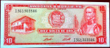Cumpara ieftin Bancnota exotica 10 Soles de Oro - PERU, 1973 * Cod 773 = UNC