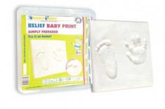 Baby Print Relief - Amprenta Ghips in Relief foto