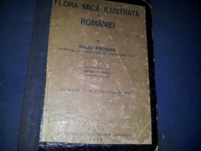 FLORA MICA ILUSTRATA A ROMANIEI IULIU PRODAN foto