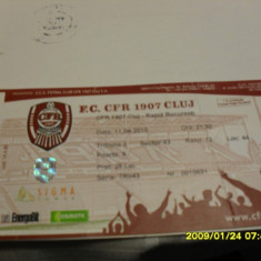 Bilet CFR Cluj - Rapid