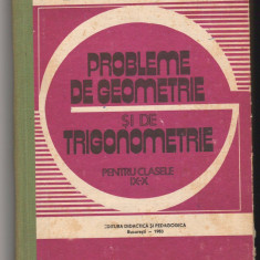 (C6471) STERE IANUS - PROBLEME DE GEOMETRIE SI TRIGONOMETRIE CLASELE IX-X