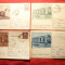 Set 4 Carti Postale - Orasul Stalin -Brasov -Cartiere Muncitoresti 1955-1956