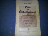 CURS DE LIMBA GERMANAPENTRU CLASA AVI-A SECUNDARA