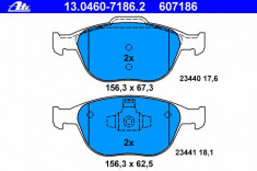 Set placute frana fata Ford Transit Connect P65 70 80 ATE cod 13.0460-7186.2 foto