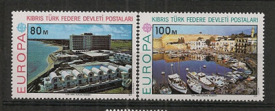 Cipru Turcesc.1977 EUROPA-Vederi MC.380 foto