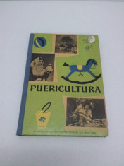 PUERICULTURA - MANUAL PENTRU SCOLILE DE MESERII CU PROFIL DE GOSPODARIE - 1960 foto