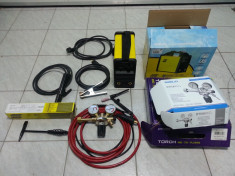 Aparat sudura ESAB Buddy Arc 180 cu toate accesoriile. foto