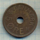 6672 MONEDA - DANEMARCA (DANMARK) - 5 ORE - ANUL 1928 -starea care se vede, Europa