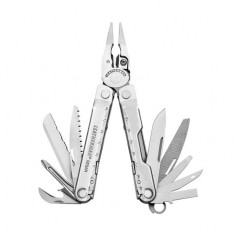 Briceag Multifunctional Rebar 75mm + husa Leatherman foto