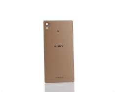 CAPAC SONY XPERIA Z4 E6508 ORIGINAL GOLD STICLA CARCASA BATERIE + ADEZIV + FOLIE foto