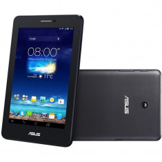 Tableta Asus Fonepad ME175CG, 7 inch IPS MultiTouch, Atom Z2520 1.2GHz, 1GB RAM, 8GB flash, Wi-Fi, Bluetooth, 3G, Android 4.2, grey - resigilata foto