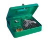 Cutie Pistol/Arma, Caseta Munitie, Seif Portabil, Verde, 300x240x90 mm, Otel, Vanatoare