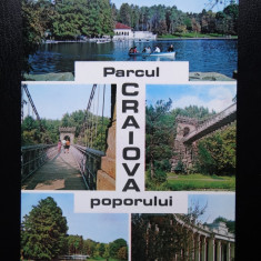 SEPT15-Vedere/Carte postala-Craiova-Parcul Poporului-necirculata