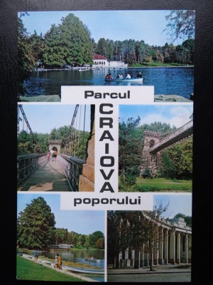 SEPT15-Vedere/Carte postala-Craiova-Parcul Poporului-necirculata foto
