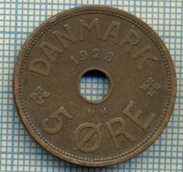 6660 MONEDA - DANEMARCA (DANMARK) - 5 ORE - ANUL 1928 -starea care se vede foto