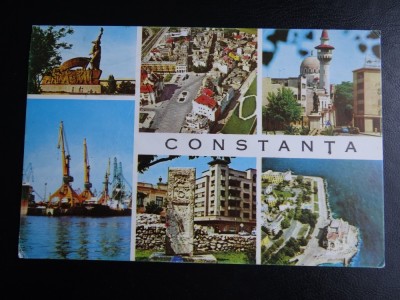 SEPT15-Vedere/Carte postala-Constanta-circulata foto