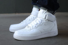 Adidas NIKE Air Force One unisex - Alb foto