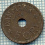 6663 MONEDA - DANEMARCA (DANMARK) - 5 ORE - ANUL 1928 -starea care se vede, Europa