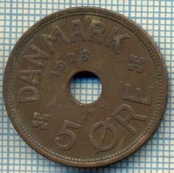 6663 MONEDA - DANEMARCA (DANMARK) - 5 ORE - ANUL 1928 -starea care se vede