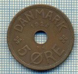 6676 MONEDA - DANEMARCA (DANMARK) - 5 ORE - ANUL 1928 -starea care se vede, Europa