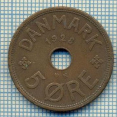 6676 MONEDA - DANEMARCA (DANMARK) - 5 ORE - ANUL 1928 -starea care se vede