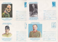 bnk fil Lot 4 intreguri postale 1996 - Expofil Slava eroilor neamului foto