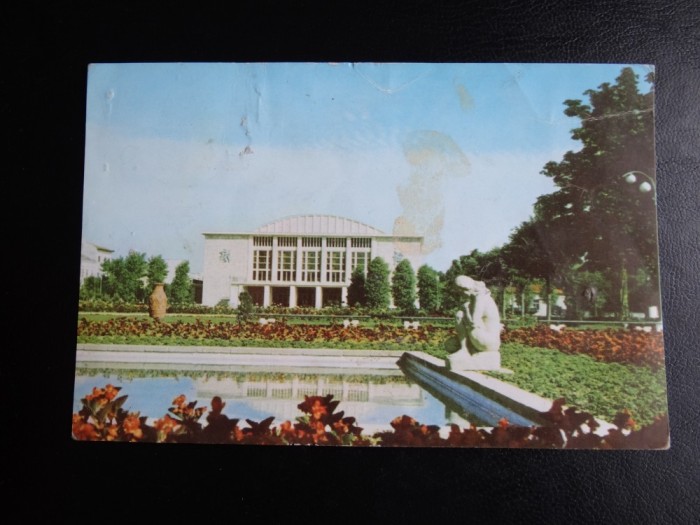 SEPT15-Vedere/Carte postala-Constanta-Sala Sporturilor-circulata