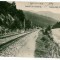 2127 - Prahova, VALEA LARGA, train on railway - old postcard - used 1905
