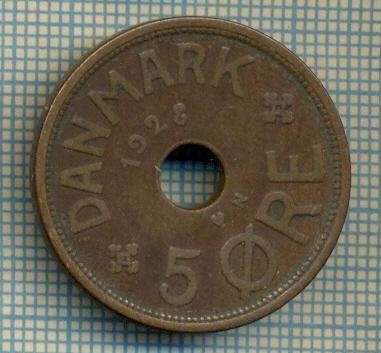 6667 MONEDA - DANEMARCA (DANMARK) - 5 ORE - ANUL 1928 -starea care se vede foto