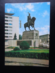 SEPT15-Vedere/Carte postala-Cluj-Napoca-Statuia lui Mihai Viteazul-circulata foto