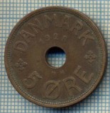 6668 MONEDA - DANEMARCA (DANMARK) - 5 ORE - ANUL 1928 -starea care se vede, Europa